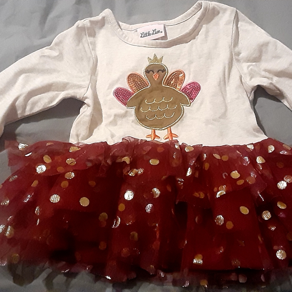 Little Las 3t Thanksgiving top